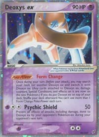 Deoxys ex (Defense Forme) - EX Deoxys - Pokemon card