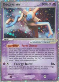 Deoxys ex (Normal Forme) - EX Deoxys - Pokemon card