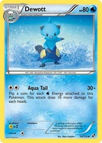 Dewott (30) - Black and White - Pokemon card