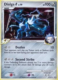 Dialga G - Platinum - Pokemon card