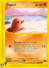 Diglett - Skyridge - Pokemon card