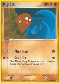 Diglett - EX Crystal Guardians - Pokemon card