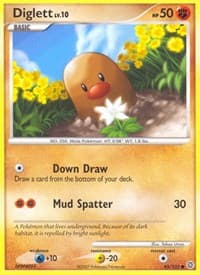 Diglett - Secret Wonders - Pokemon card