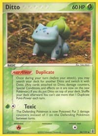 Ditto (Bulbasaur) - EX Delta Species - Pokemon card