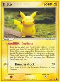 Ditto - 63/113 (Pikachu) - EX Delta Species - Pokemon card
