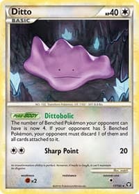 Ditto - Triumphant - Pokemon card