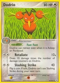 Dodrio - EX Hidden Legends - Pokemon card