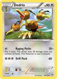 Dodrio - Plasma Storm - Pokemon card