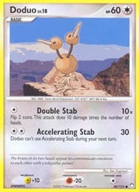 Doduo - Mysterious Treasures - Pokemon card
