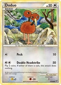 Doduo - Undaunted - Pokemon card
