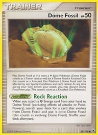 Dome Fossil - Majestic Dawn - Pokemon card