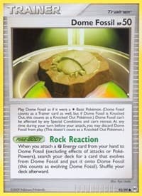 Dome Fossil - Arceus - Pokemon card