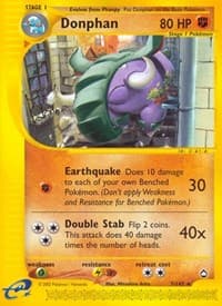 Donphan - Aquapolis - Pokemon card