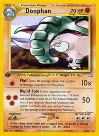 Donphan - Neo Genesis - Pokemon card