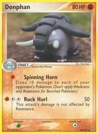 Donphan - EX Deoxys - Pokemon card