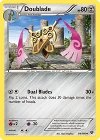 Doublade - XY Base Set - Pokemon card