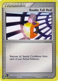 Double Full Heal - EX Sandstorm - Pokemon card
