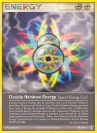 Double Rainbow Energy - EX Crystal Guardians - Pokemon card