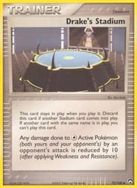 Drake's Stadium - EX Power Keepers - Pokemon card