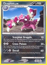 Drapion - Stormfront - Pokemon card