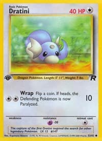Dratini - Team Rocket - Pokemon card
