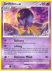 Drifblim - Stormfront - Pokemon card