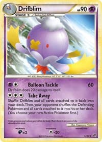 Drifblim - Undaunted - Pokemon card