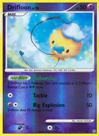 Drifloon (Shiny) - Stormfront - Pokemon card