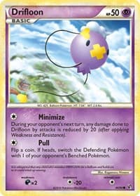 Drifloon - Undaunted - Pokemon card