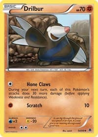 Drilbur (54) - Emerging Powers - Pokemon card