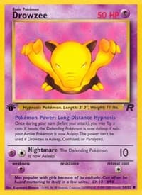 Drowzee - Team Rocket - Pokemon card