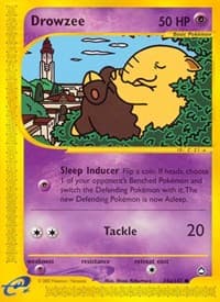 Drowzee (74a) - Aquapolis - Pokemon card
