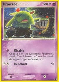 Drowzee - EX Delta Species - Pokemon card
