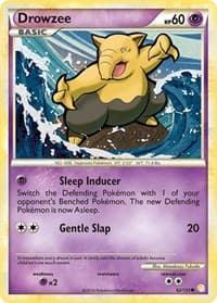 Drowzee - HeartGold SoulSilver - Pokemon card