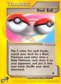 Dual Ball - Expedition - Pokemon card