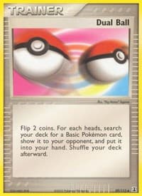 Dual Ball - EX Delta Species - Pokemon card