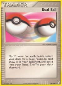 Dual Ball - EX Crystal Guardians - Pokemon card