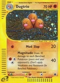 Dugtrio (10) - Expedition - Pokemon card