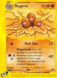 Dugtrio (44) - Expedition - Pokemon card