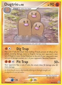 Dugtrio - Secret Wonders - Pokemon card