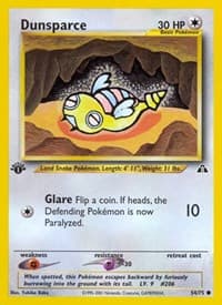 Dunsparce - Neo Discovery - Pokemon card