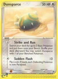 Dunsparce - EX Sandstorm - Pokemon card