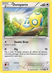 Dunsparce - Boundaries Crossed - Pokemon card