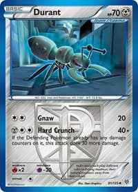 Durant (Team Plasma) (91) - Plasma Storm - Pokemon card