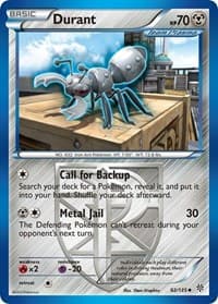 Durant (Team Plasma) (92) - Plasma Storm - Pokemon card