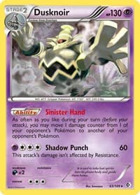 Dusknoir - Boundaries Crossed - Pokemon card