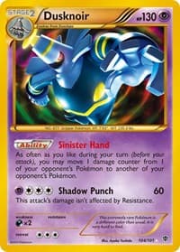 Dusknoir (104 Secret Rare) - Plasma Blast - Pokemon card