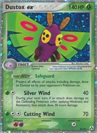 Dustox ex - EX Legend Maker - Pokemon card