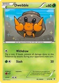 Dwebble - Noble Victories - Pokemon card