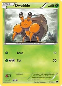 Dwebble - Dark Explorers - Pokemon card